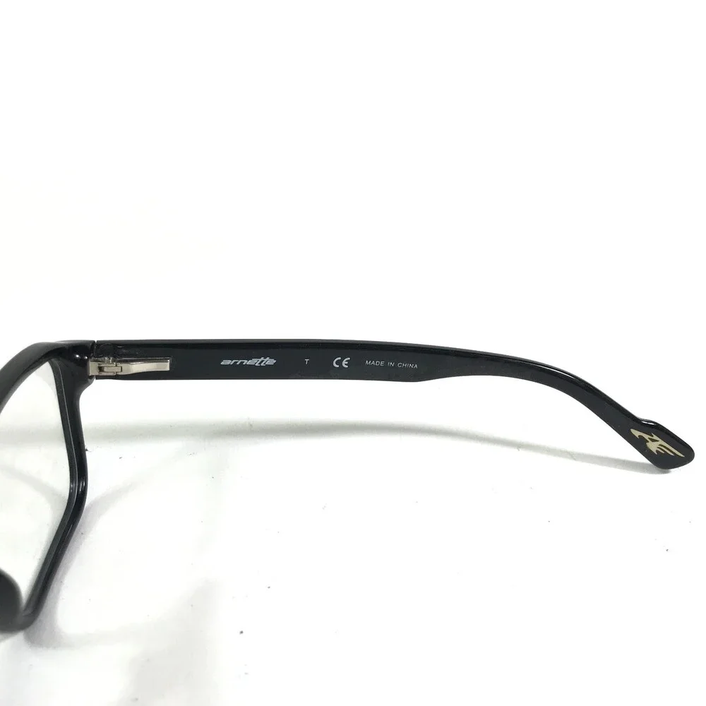 Arnette REVIVAL 7062 1143 Eyeglasses Frames Black Rectangular Full Rim 53-16-140